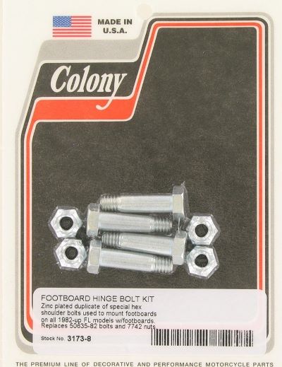 FLOORBOARD HINGE BOLT KIT